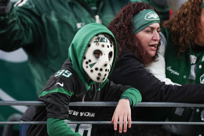 Jets' fans at the Week 16 game vs. Washington